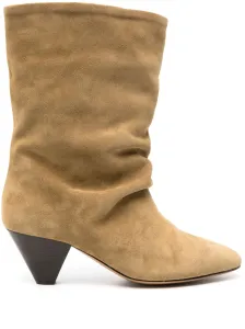 ISABEL MARANT - Reachi Suede Leather Boots #1227688