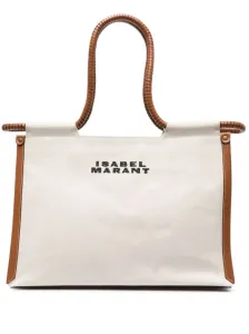 ISABEL MARANT - Toledo Canvas Shopping Bag #1141458