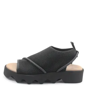 ISSEY Miyake, Bind Women's Sandals, black Größe 38