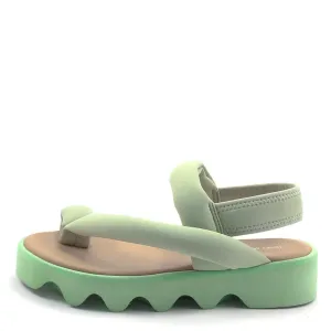 ISSEY Miyake, Bounce Women's Sandals, light green Größe 37