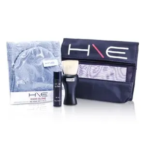 Jane IredaleHE Minerals Kit: Lip Balm SPF 15 + Facial Brush + Wash Glove + Bag 3pcs+1bag