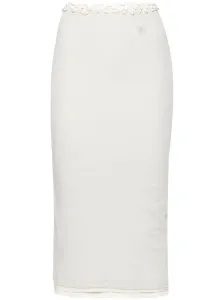 JIL SANDER - Cotton Midi Skirt #1286836