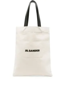JIL SANDER - Book Tote Linen Shopping Bag #1143923