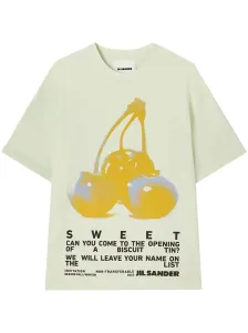 JIL SANDER - Printed Cotton T-shirt #1179574