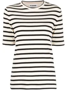 JIL SANDER - Striped Cotton T-shirt #1250882