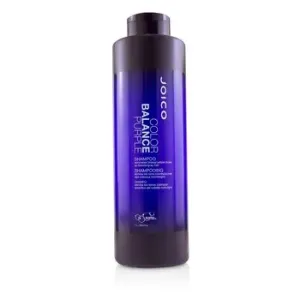 JoicoColor Balance Purple Shampoo (Eliminates Brassy/Yellow Tones on Blonde/Gray Hair) 1000ml/33.8oz