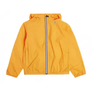 K-way Boys Runner Jacket Windproof Yellow Orange 12Y