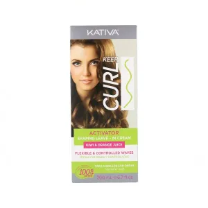 Kativa - Keep Curl Activator Shaping Leave-In Cream : Hair care 6.8 Oz / 200 ml