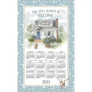 Welcome Home 2023 Calendar Towel