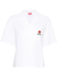KENZO - Boke Flower Cotton Cropped Shirt #1244455