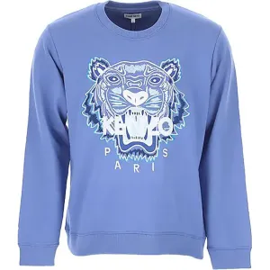 Kenzo Men's Tiger Sweatshirt Blue M