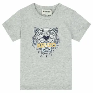 Kenzo Baby Boys T-shirt Logo Grey 6M