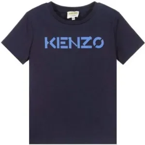 Kenzo Boys Logo T-shirt Navy 2Y #7904