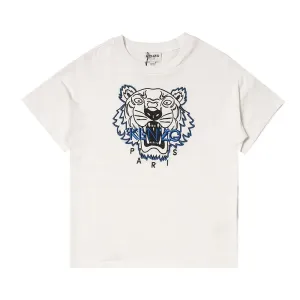 Kenzo Boys Tiger T-shirt White 10A