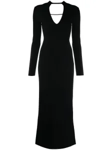 KHAITE - Odette V-neck Long Dress #41104