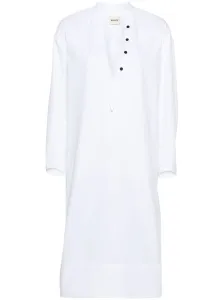 KHAITE - Brom Cotton Tunic Dress #1263272