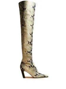 KHAITE - Marfa Leather Ankle Boots #1150092