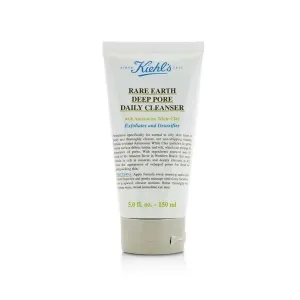 Kiehl's - Rare Earth Deep Pore Daily Cleanser : Make-up remover 5 Oz / 150 ml