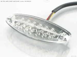 Kitaco LED TAIL LAMP (SUPER SLIM/CLEAR) 8010900100