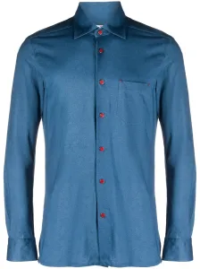 KITON - Cotton Long Sleeve Shirt #1140133