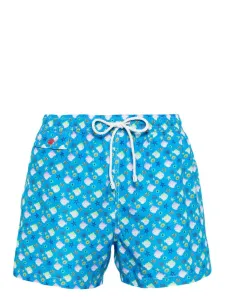 KITON - Printed Swim Shorts #1248668