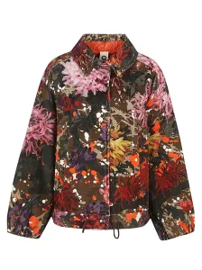 KONRAD - Ev Floral Print Bomber Jacket #1256199