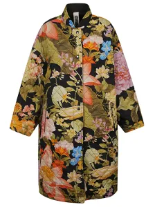 KONRAD - Petra Floral Print Ovesized Coat #1256257