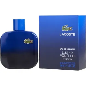Lacoste - Eau De Lacoste L.12.12 Pour Lui Magnetic : Eau De Toilette Spray 3.4 Oz / 100 ml