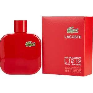 Lacoste - Eau De Lacoste L.12.12 Rouge : Eau De Toilette Spray 3.4 Oz / 100 ml