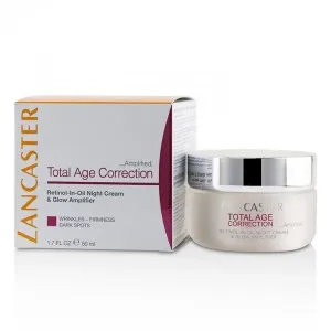 Lancaster - Total Age Correction Retinol-In-Oil Night Cream & Glow Amplifier : Anti-ageing and anti-wrinkle care 1.7 Oz / 50 ml