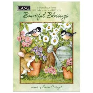 Bountiful Blessings Monthly 2024 Pocket Planner