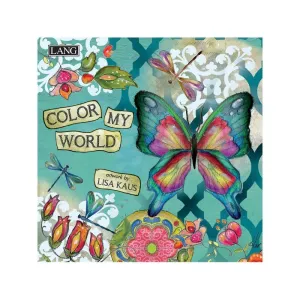 Color My World 2023 Mini Wall Calendar