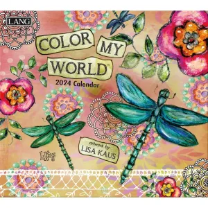 Color My World 2024 Wall Calendar