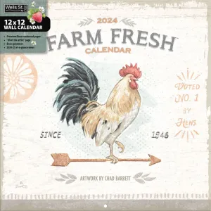 Farm Fresh 2024 Wall Calendar