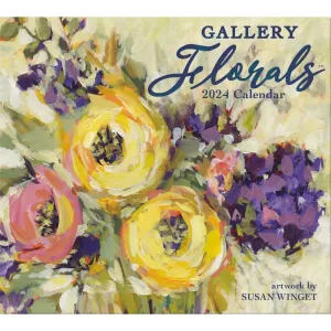 Gallery Florals 2024 Wall Calendar