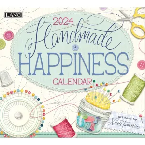 Handmade Happiness 2024 Wall Calendar