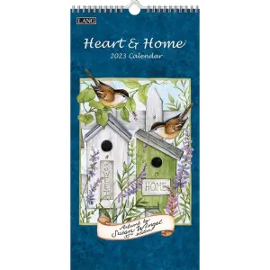 Heart and Home 2023 Vertical Wall Calendar