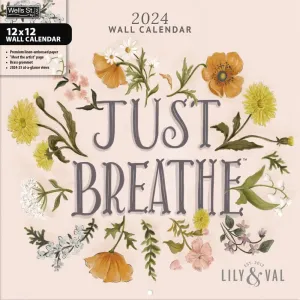 Just Breathe 2024 Wall Calendar