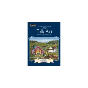 Lang Folk Art Monthly 2024 Pocket Planner