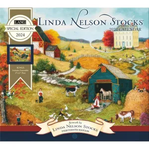 Linda Nelson Stocks Special Edition 2024 Wall Calendar