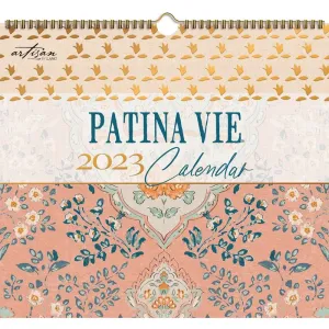 Patina Vie 2023 Spiral Calendar