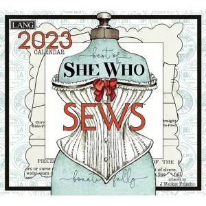 She Who Sews 2023 Wall Calendar