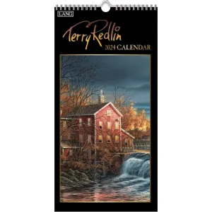 Terry Redlin Slim Vertical 2024 Wall Calendar