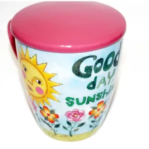 Good Day Sunshine Tea Infusion Mug by Karen Hillard Good