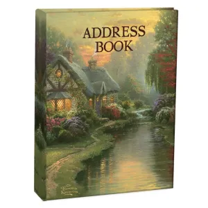 A Quiet Evening Address Book by Thomas Kinkade