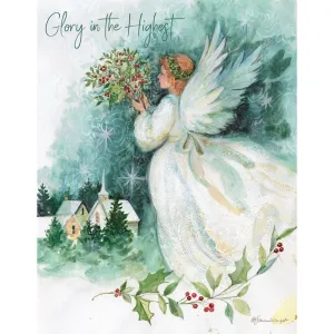 Angel of Christmas Boxed Christmas Cards (18 pack) Decorative Box by Susan Winget