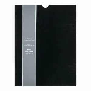 Black Flex Journal In Sleeve