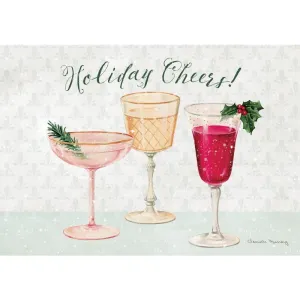 Cheers Petite Christmas Cards by Danielle Murray