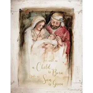Child Is Born Boxed Christmas Cards
