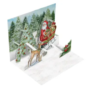 Christmas Delivery Pop Up Christmas Cards